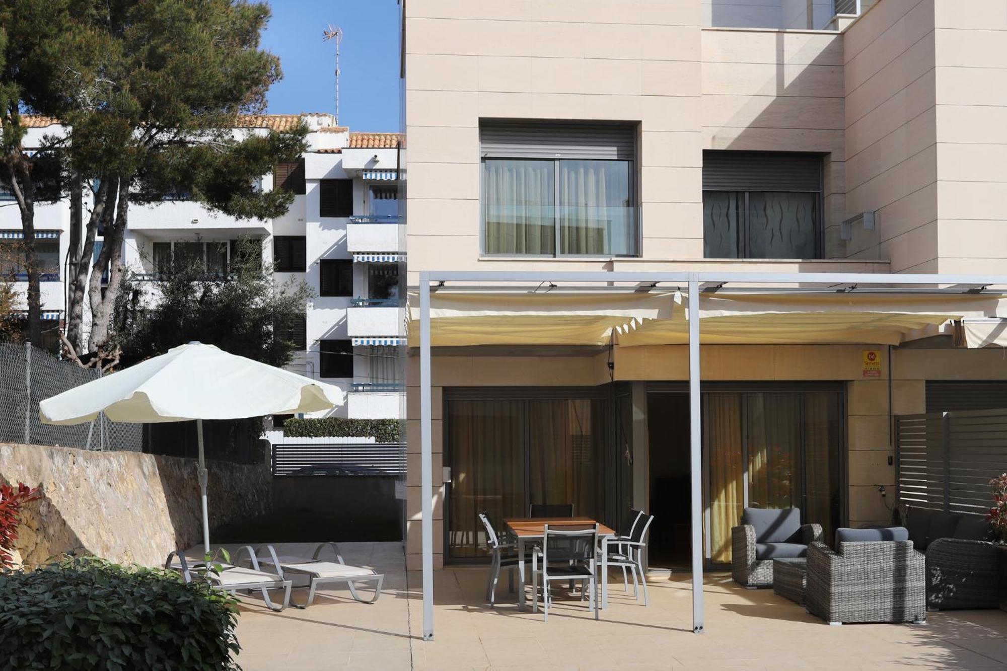Вилла At014 A Pocos Metros De La Playa, Equipamiento Completo, Piscina Comunitaria Торредембарра Экстерьер фото